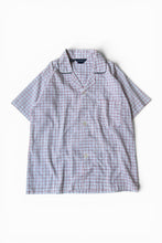 이미지를 갤러리 뷰어에 로드 , MADE IN PORTUGAL LA CASA S/S VISCOSE SHIRT / STRIPE [사이즈: 54 USED]
