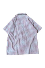 이미지를 갤러리 뷰어에 로드 , MADE IN PORTUGAL LA CASA S/S VISCOSE SHIRT / STRIPE [사이즈: 54 USED]
