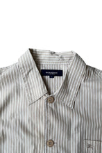Load image into Gallery viewer, MADE IN JAPAN L/S STRIPE PAJAMA SHIRT / BEIGE [SIZE: L USED]
