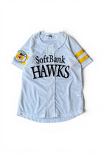 画像をギャラリービューアに読み込む, SOFTBANK HAWKS BASEBALL SHIRT / WHITE [SIZE: M USED]
