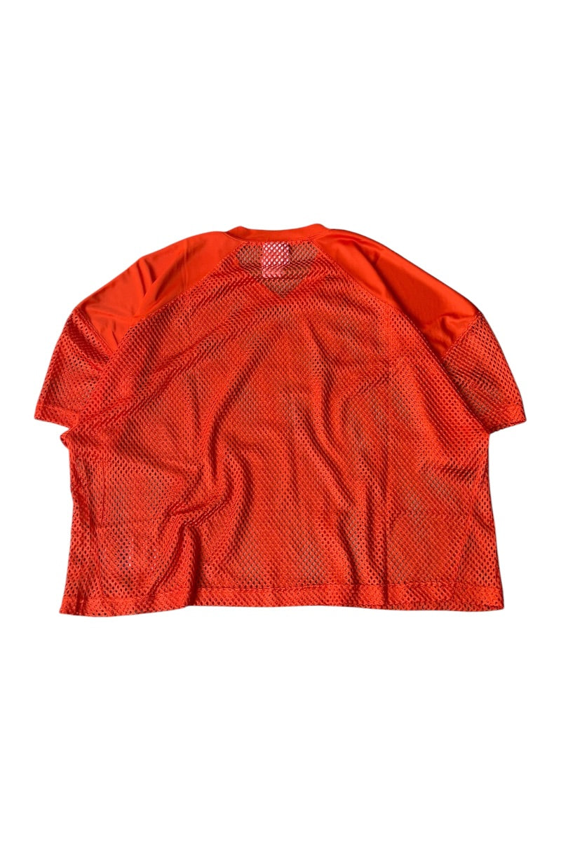 AUTHENTIC MESH T-SHIRT / ORANGE [SIZE: 2XL USED]