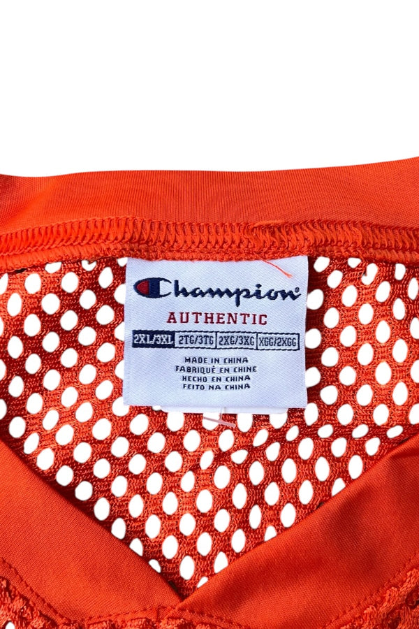 AUTHENTIC MESH T-SHIRT / ORANGE [SIZE: 2XL USED]