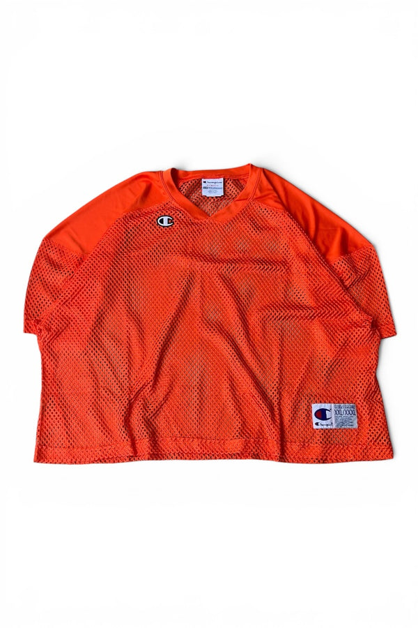 AUTHENTIC MESH T-SHIRT / ORANGE [SIZE: 2XL USED]