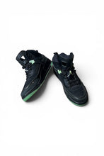 Load image into Gallery viewer, MADE IN ITALY LEATHER HEEL SHOES / BLACK [SIZE: 39 (approx. 25cm) USED]
