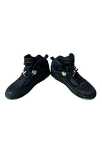 Load image into Gallery viewer, MADE IN ITALY LEATHER HEEL SHOES / BLACK [SIZE: 39 (approx. 25cm) USED]
