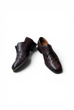 画像をギャラリービューアに読み込む, 70'S PLAIN TOE  LEATHER SHOES / BROWN [SIZE: US9.5(27.5cm相当) USED]
