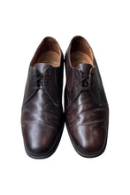 画像をギャラリービューアに読み込む, 70'S PLAIN TOE  LEATHER SHOES / BROWN [SIZE: US9.5(27.5cm相当) USED]
