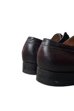 画像をギャラリービューアに読み込む, 70'S PLAIN TOE  LEATHER SHOES / BROWN [SIZE: US9.5(27.5cm相当) USED]
