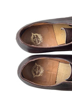 画像をギャラリービューアに読み込む, 70'S PLAIN TOE  LEATHER SHOES / BROWN [SIZE: US9.5(27.5cm相当) USED]
