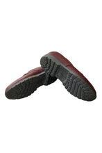 画像をギャラリービューアに読み込む, 90'S PLAIN TOE  LEATHER SHOES / BROWN [SIZE: US8 (26.5cm相当) USED]
