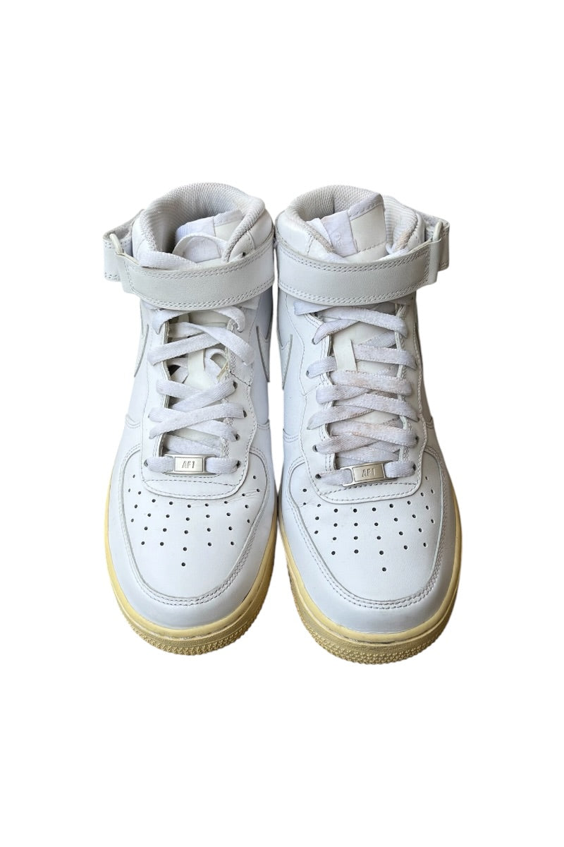 AIR FORCE 1 MID / WHITE [SIZE: US8.0 (26cm相当) USED]