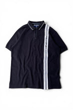 画像をギャラリービューアに読み込む, 90'S HALF-ZIP POLO SHIRT / BLACK [SIZE: L USED]
