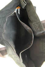 Load image into Gallery viewer, MADE IN FRANCE FOURRE TOUT II CANVAS TOTE BAG / NAVY [SIZE: ONE SIZE USED]
