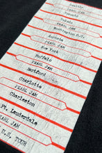画像をギャラリービューアに読み込む, MADE IN MEXICO 96'S PEARL JAM NO CODE TOUR BAND T-SHIRT / BLACK [SIZE: XL USED]
