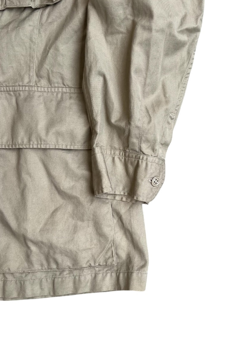 57'S MIL-J-4954A TROPICAL COMBAT JACKET / BEIGE [SIZE: 42 USED]