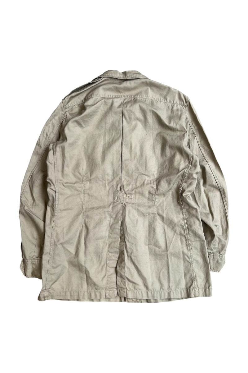 57'S MIL-J-4954A TROPICAL COMBAT JACKET / BEIGE [SIZE: 42 USED]