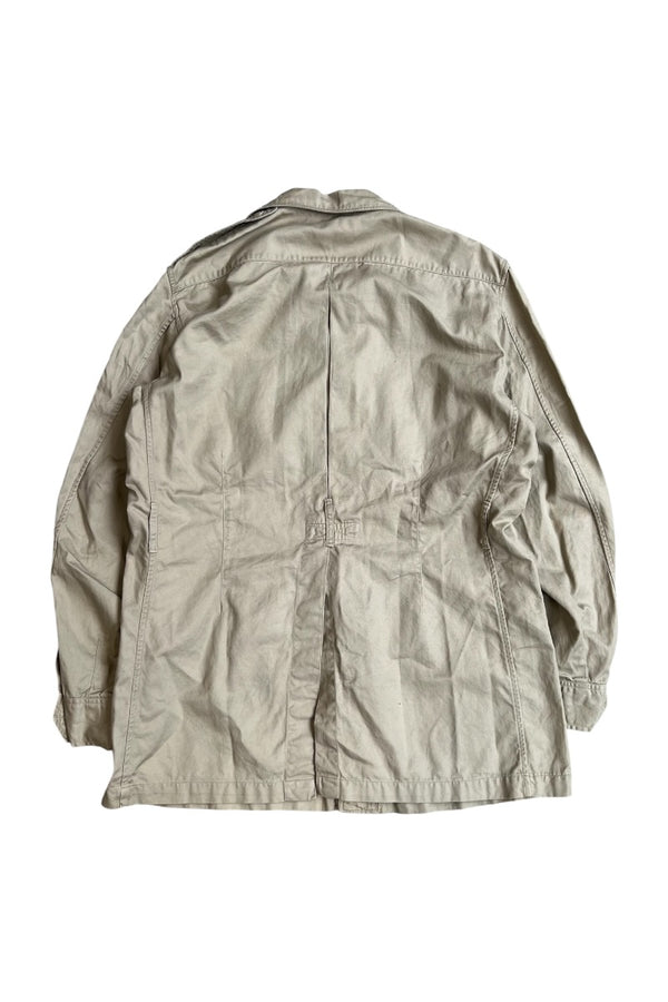 57'S MIL-J-4954A TROPICAL COMBAT JACKET / BEIGE [SIZE: 42 USED]