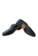 画像をギャラリービューアに読み込む, MADE IN FRANCE 446 PLAIN TOE LEATHER SHOES / BLACK [SIZE: US9 (27cm相当) USED]
