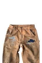 画像をギャラリービューアに読み込む, MADE IN USA 21'S CUSTOM DOUBLE KNEE PANTS / BEIGE [SIZE: 32 USED]
