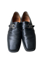画像をギャラリービューアに読み込む, MADE IN ITALY LEATHER MONK STRAP SHOES / BLACK [SIZE: 41.5 (26.5cm相当) USED]

