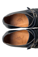 画像をギャラリービューアに読み込む, MADE IN ITALY LEATHER MONK STRAP SHOES / BLACK [SIZE: 41.5 (26.5cm相当) USED]
