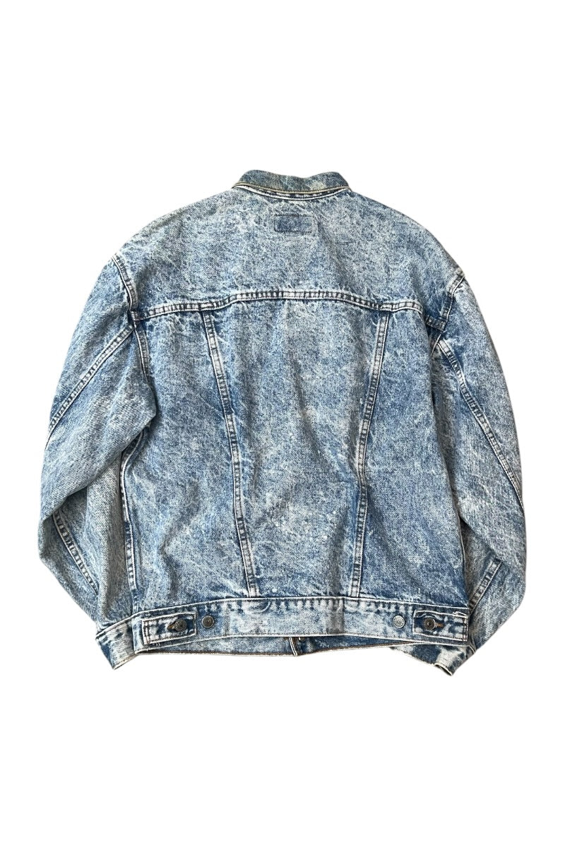 MADE IN USA 80'S 57503-0209 DENIM JACKET / INDIGO [SIZE: XL USED]