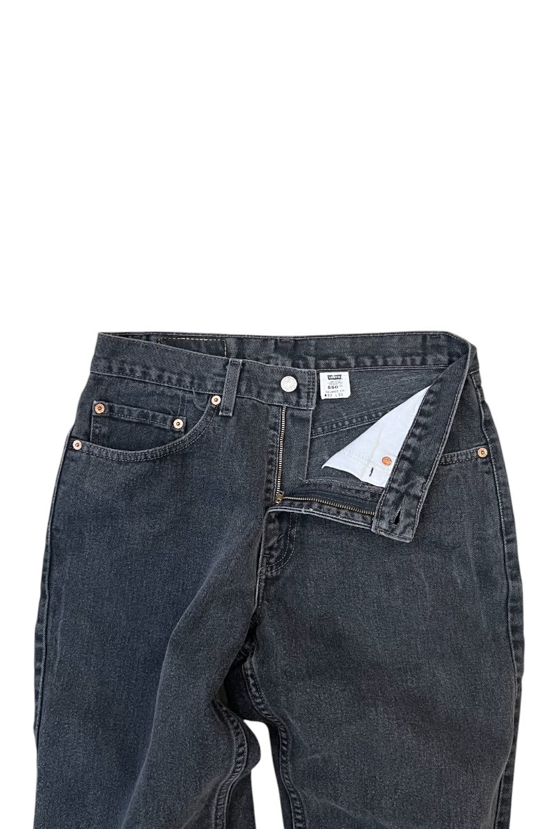 02'S 550 DENIM PANTS / BLACK [SIZE: W32 USED]