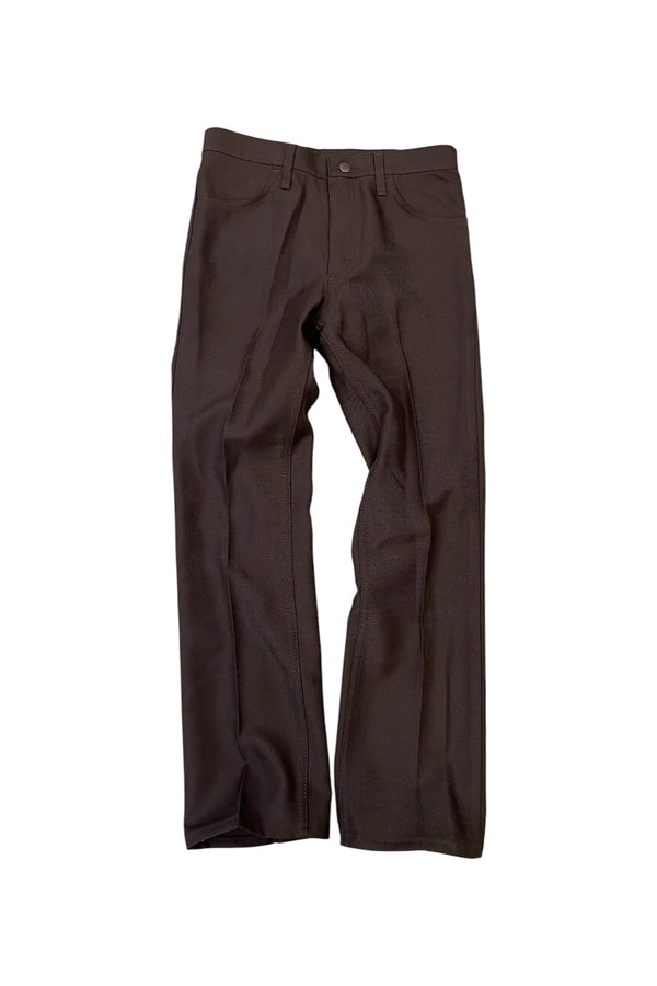 MADE IN MEXICO 90'S WRANCHER PANTS / BROWN [SIZE: 31 DEADSTOCK/NOS]