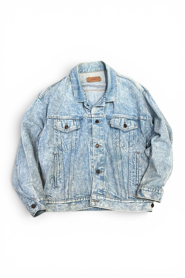 MADE IN USA 90'S 75068 DENIM JACKET / INDIGO [SIZE: S USED]