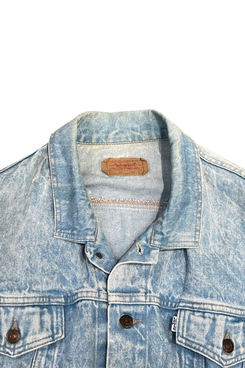 MADE IN USA 90'S 75068 DENIM JACKET / INDIGO [SIZE: S USED]