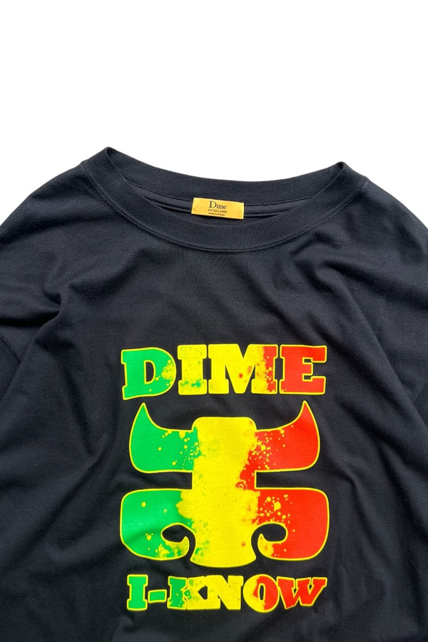 MADE IN CANADA I KNOW I-PATH LOGO T-SHIRT / BLACK [SIZE: XL USED]