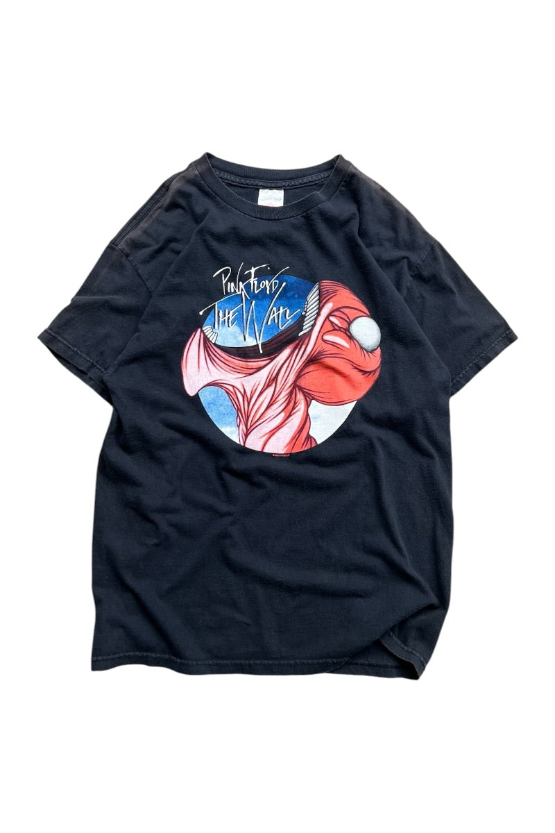 MADE IN MEXICO 03'S PINK FLOYD THE WALL BAND T-SHIRT / BLACK [SIZE: M USED]