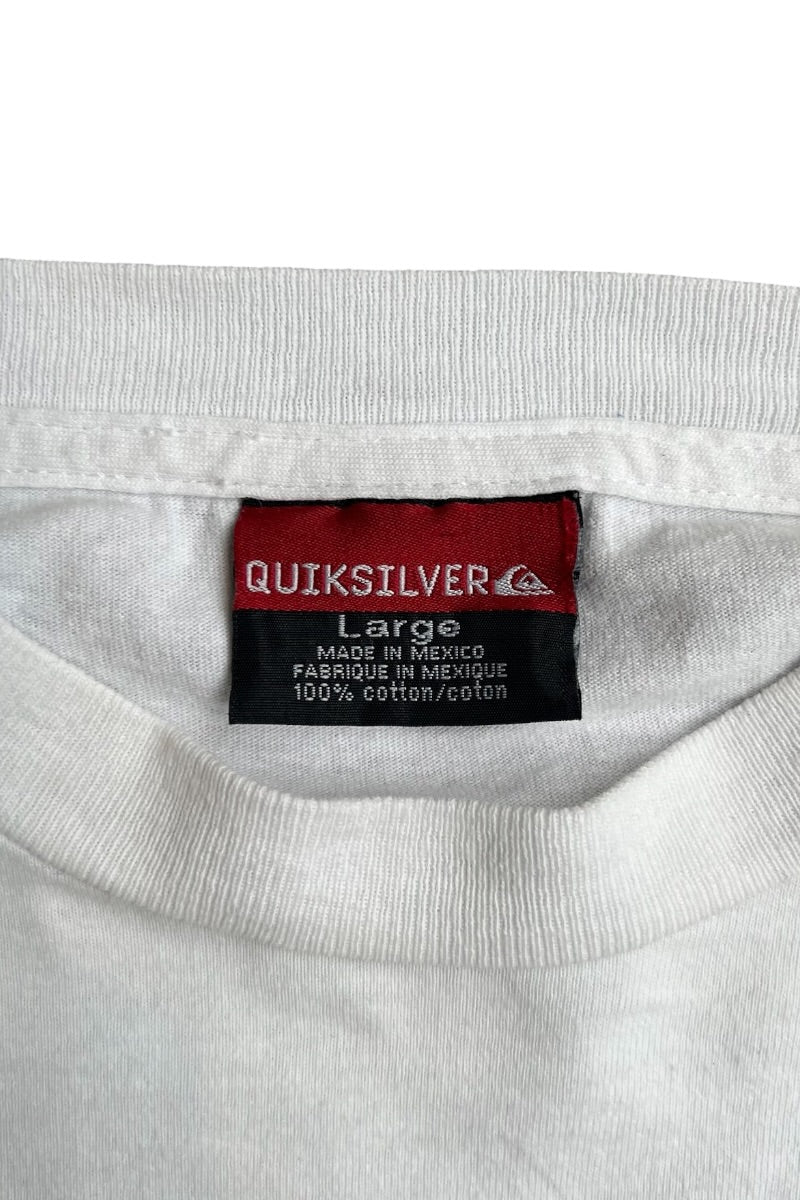 MADE IN MEXICO Y2K EARLY 00'S L/S T-SHIRT / WHITE [SIZE: L USED]