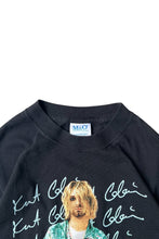 画像をギャラリービューアに読み込む, MADE IN MEXICO Y2K EARLY 00'S KURT COBAIN BAND T-SHIRT / BLACK [SIZE: S USED]
