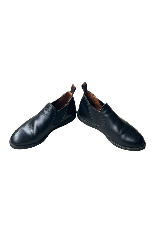 MADE IN USA POSTMAN MOMEO LEATHER BOOTS / BLACK [SIZE: US10 (28.0cm相当) USED]