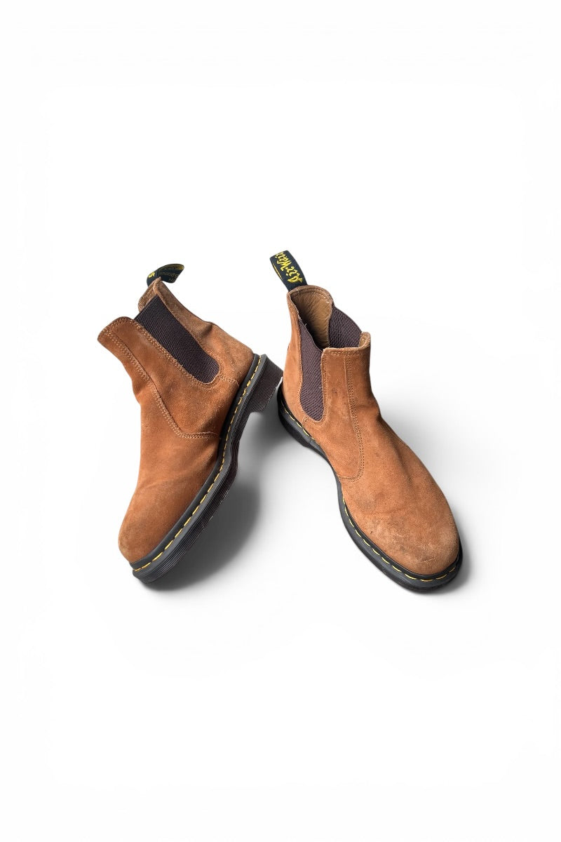 Y2K 04'S SUEDE LEATHER SIDE GORE BOOTS / BROWN [SIZE: US10 (28.0cm相当) USED]