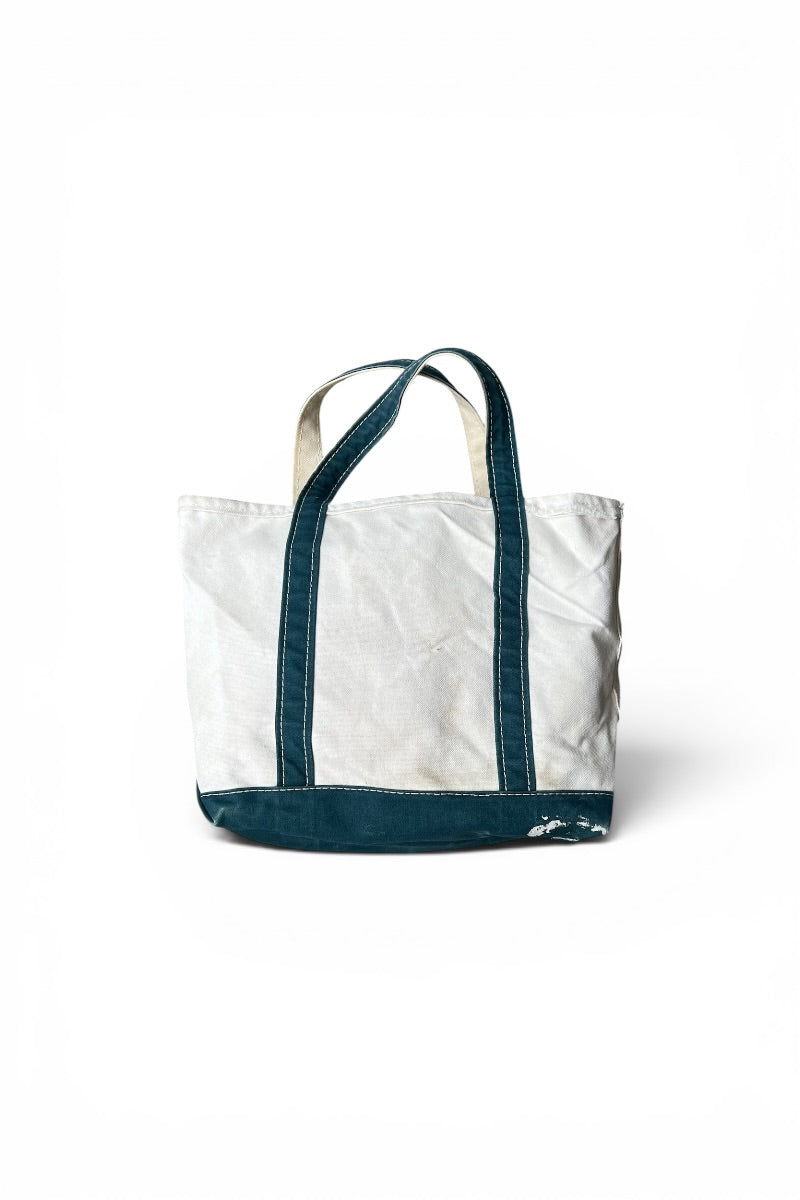 MADE IN USA 90'S BOAT AND TOTE BAG MILLIE MEDIUM / GREEN [SIZE: S USED]