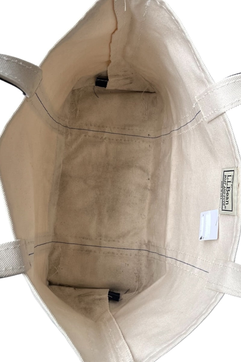 MADE IN USA 90'S BOAT AND TOTE BAG MEDIUM / NAVY [SIZE: S USED]