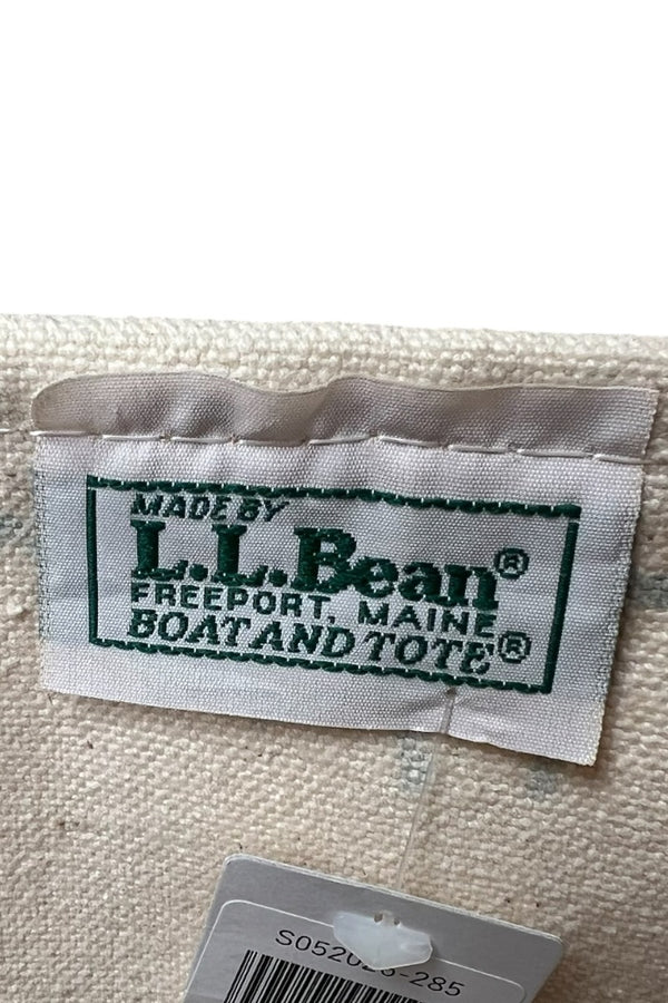 MADE IN USA 90'S BOAT AND TOTE BAG WITH SIGN X LARGE / GREEN [SIZE: XL USED]