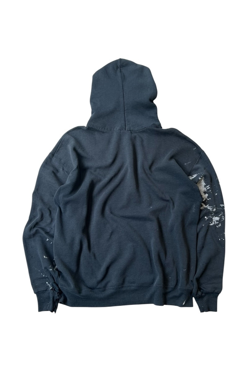 90'S SPITFIRE HOODIE SWEATSHIRT / BLACK [SIZE: L USED]