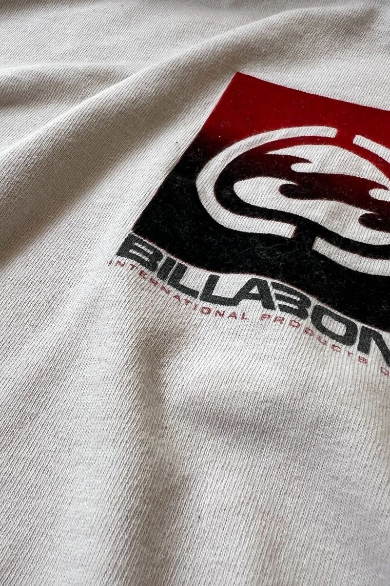 90'S L/S SURF TEE SHIRT / WHITE [SIZE: L USED]