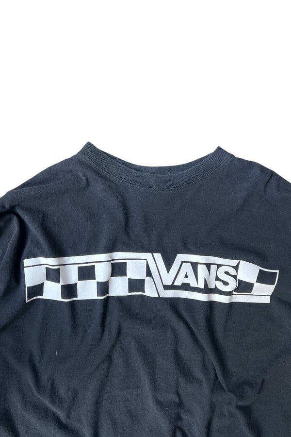 MADE IN USA 90'S L/S SKATEBOARDING T-SHIRT / BLACK [SIZE: XL USED]
