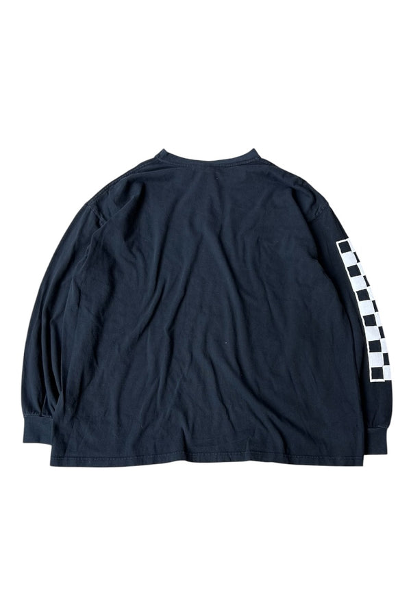 MADE IN USA 90'S L/S SKATEBOARDING T-SHIRT / BLACK [SIZE: XL USED]