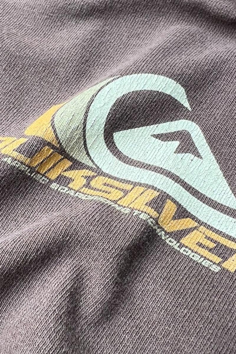 90'S-Y2K EARLY 00'S L/S SURF TEE SHIRT / BROWN [SIZE: M USED]