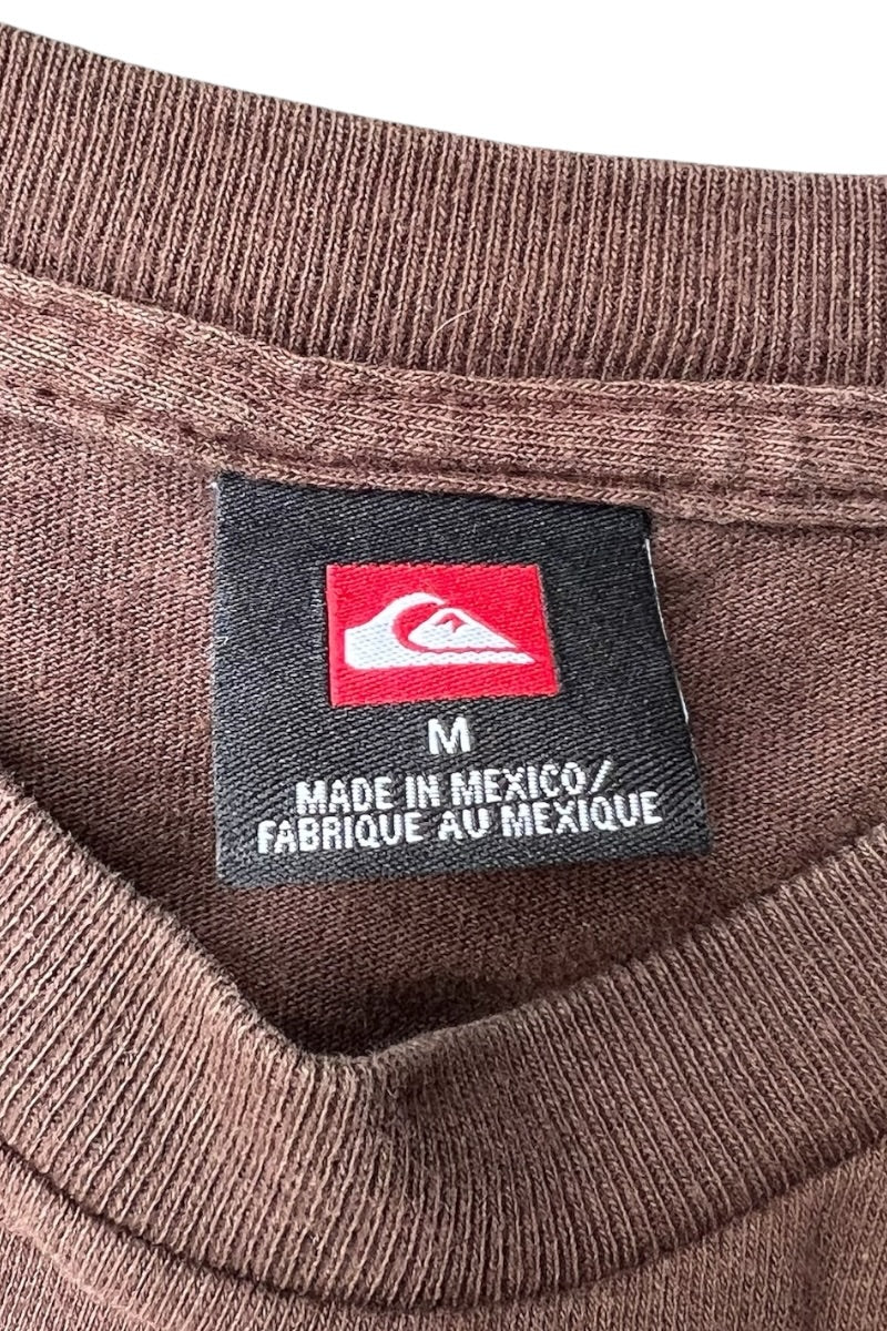 90'S-Y2K EARLY 00'S L/S SURF TEE SHIRT / BROWN [SIZE: M USED]