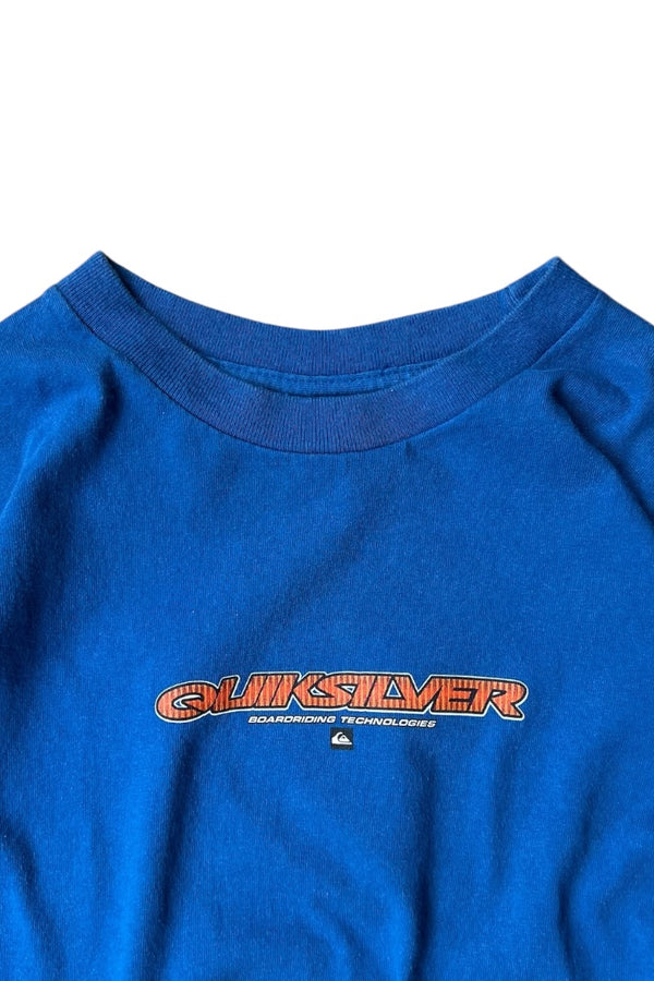 90'S-Y2K SURF T-SHIRT BOYS XL / BLUE [SIZE: M USED]