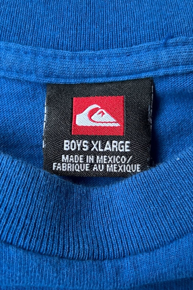 90'S-Y2K SURF T-SHIRT BOYS XL / BLUE [SIZE: M USED]