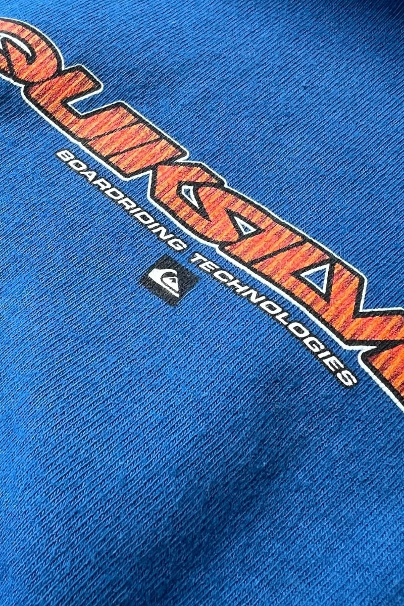 90'S-Y2K SURF T-SHIRT BOYS XL / BLUE [SIZE: M USED]