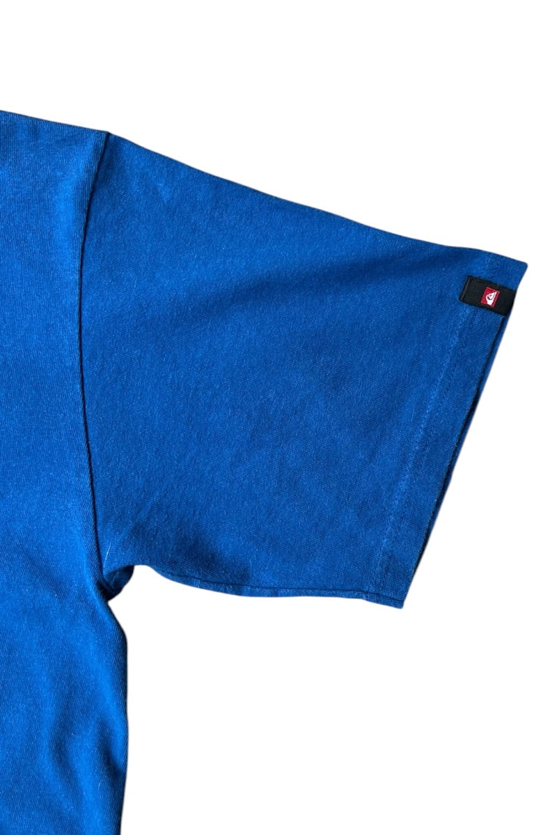 90'S-Y2K SURF T-SHIRT BOYS XL / BLUE [SIZE: M USED]
