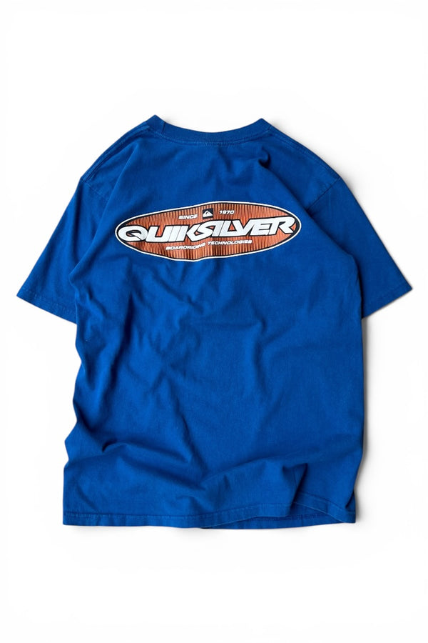 90'S-Y2K SURF T-SHIRT BOYS XL / BLUE [SIZE: M USED]